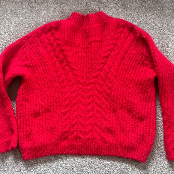 Target Red High Neck Sweater size L - Picture 6 of 8